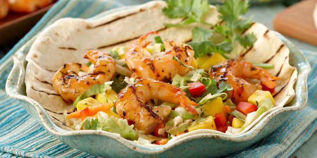 Caribbean Shrimp Tacos