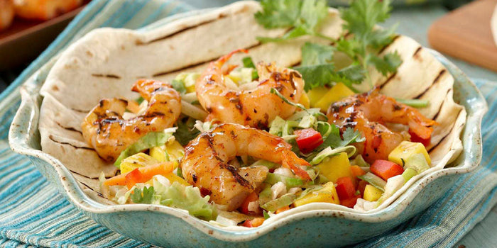 Caribbean Shrimp Tacos