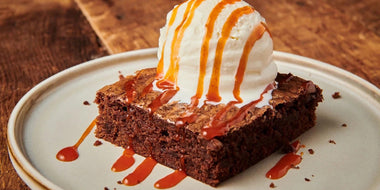 Hot Honey Brownies à la Mode