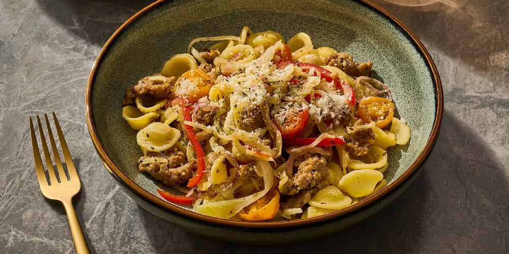 Spicy Italian Sausage and Orecchiette