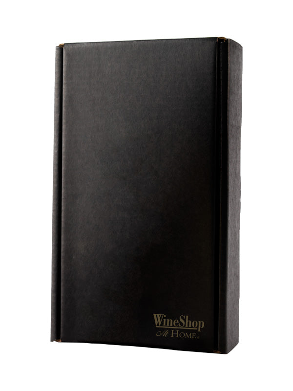 WineShop Branded 2-Bottle Black Gift Box