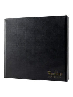 WineShop Branded 3-Bottle Black Gift Box