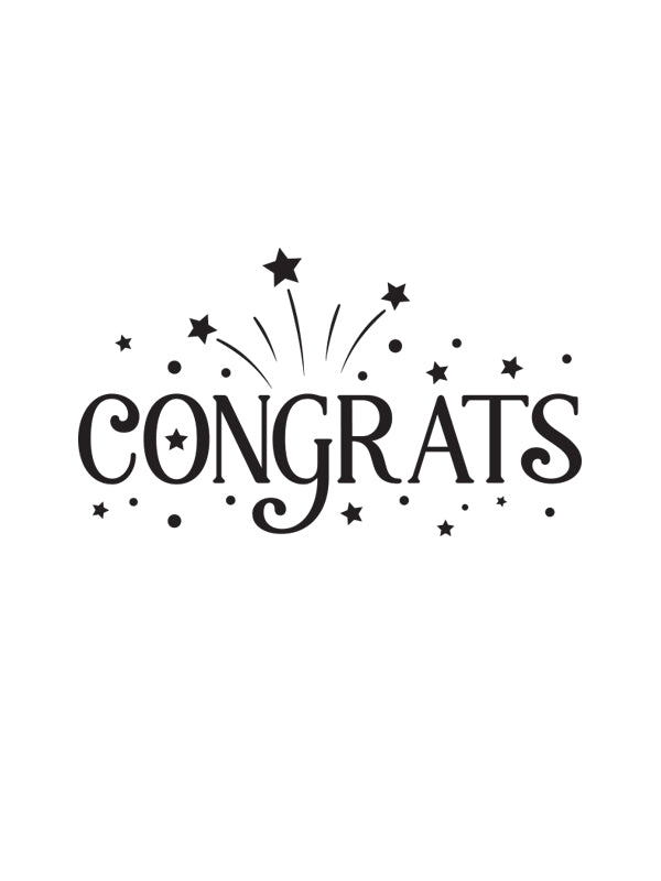 "Congrats" Artwork