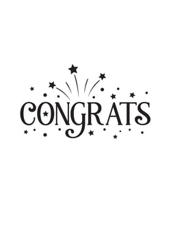 "Congrats" Artwork