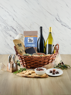 Deluxe Bon Vivant Gift Basket