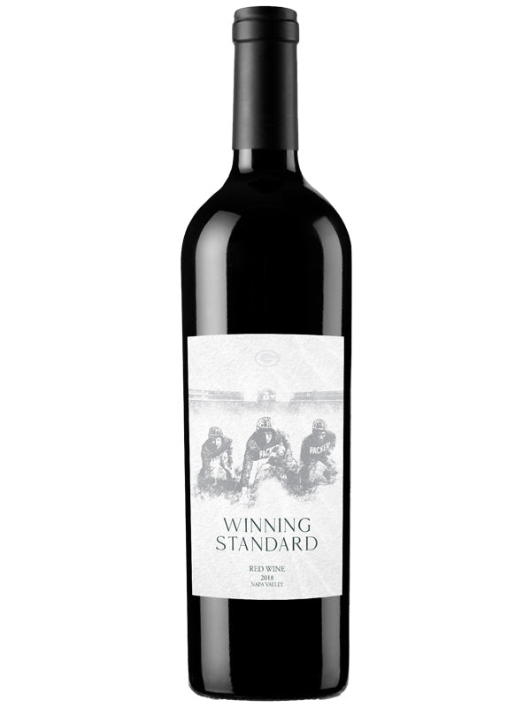 Green Bay Packers Winning Standard 2018 Napa Valley Red Wine
