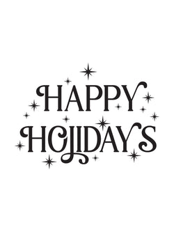 "Happy Holidays" Artwork