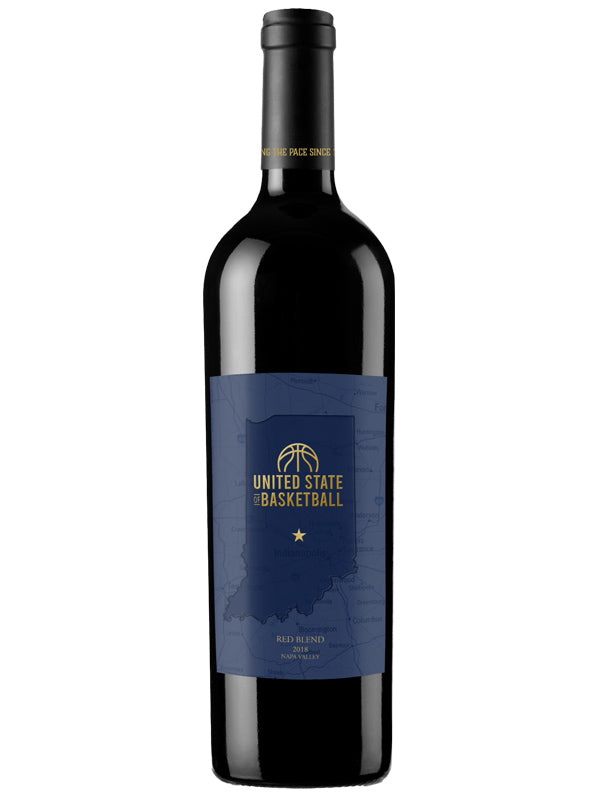 Indiana Pacers United State of Basketball 2018 Napa Valley Red Blend