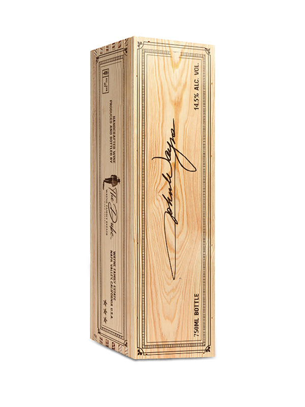 John Wayne 1-Bottle Wood Crate