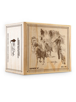 John Wayne 6-Bottle Wood Crate