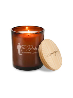 John Wayne Earthy, Oakmoss & Amber Wood Candle