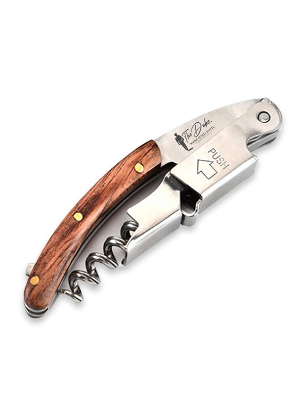 John Wayne Wine Key with Wooden Handle