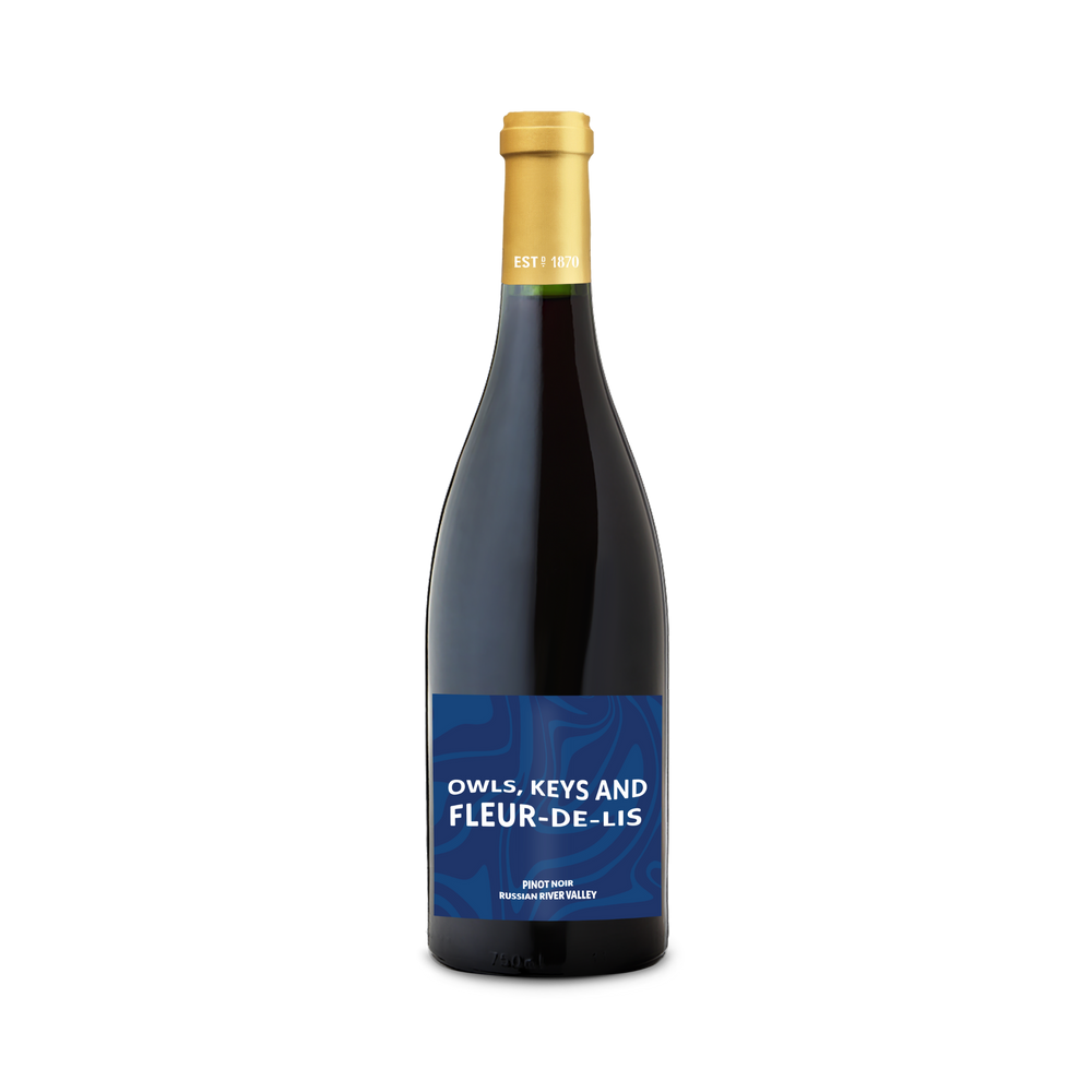Owls, Keys and Fleur-De-Lis Russian River Valley 2021 Pinot Noir