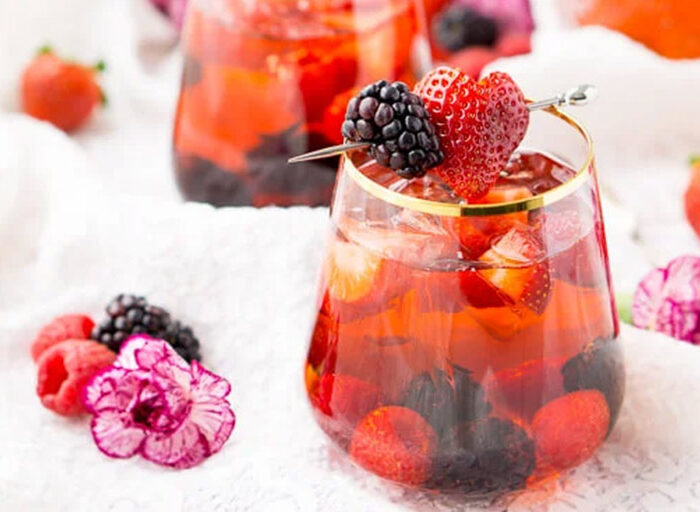 Dazzling Wine Cocktails for Valentine’s Day