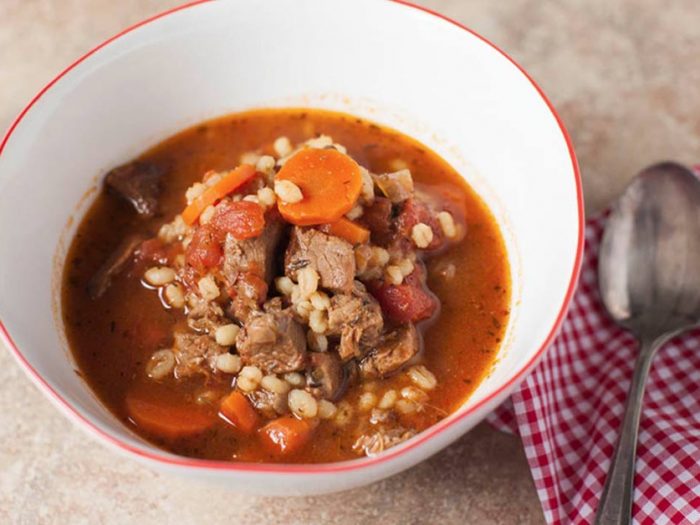 Hearty Beef and Barley Soup