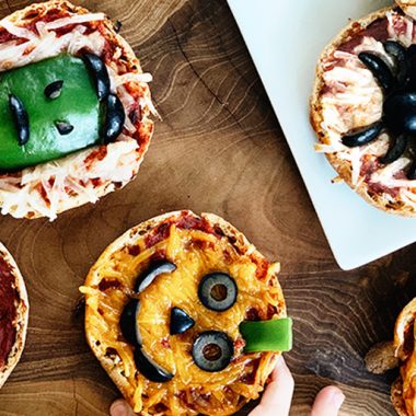 Spooky Pizzas and Cookies for Wine Pairing