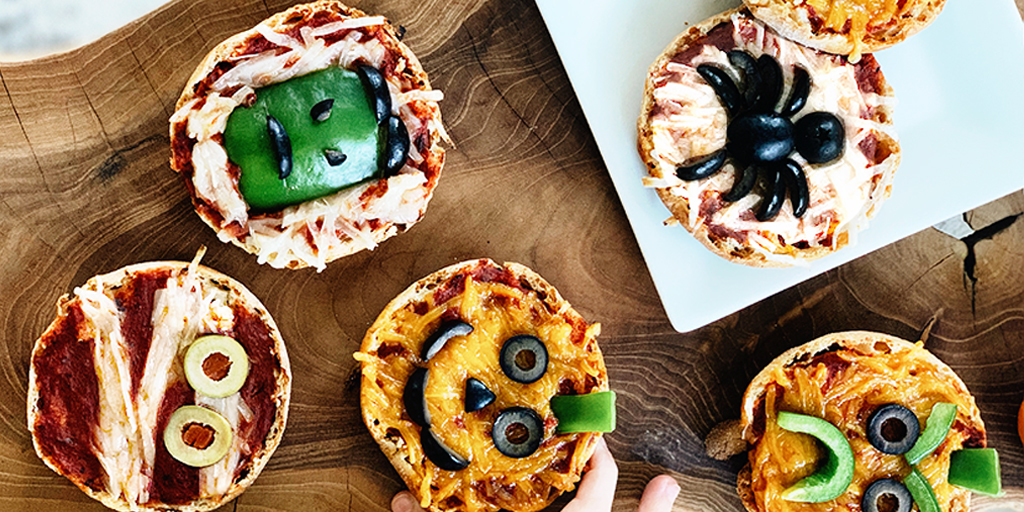 Spooky Pizzas and Cookies for Wine Pairing
