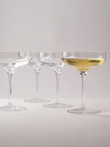 Artisan 5 Star "The Coupe" Stem (Set of 4) - WineShop At Home slim stemware for wine, cocktails or desserts