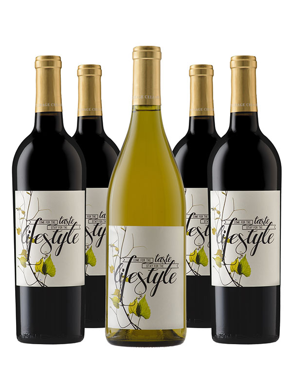 Personalized Wine: 4 Cab, 4 Merlot and 4 Chard - WineShop At Home