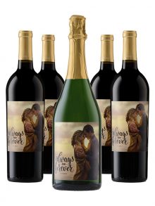 Case of Personalized Wine: 4 Cab, 4 Merlot and 4 Sparkling - WineShop At Home