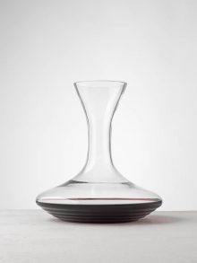 Artisan 5 Star "The Classic" Decanter - WineShop At Home 88 oz. decanter that features a pattern of concentric ripples inside the bottom that increases wine oxygenation.