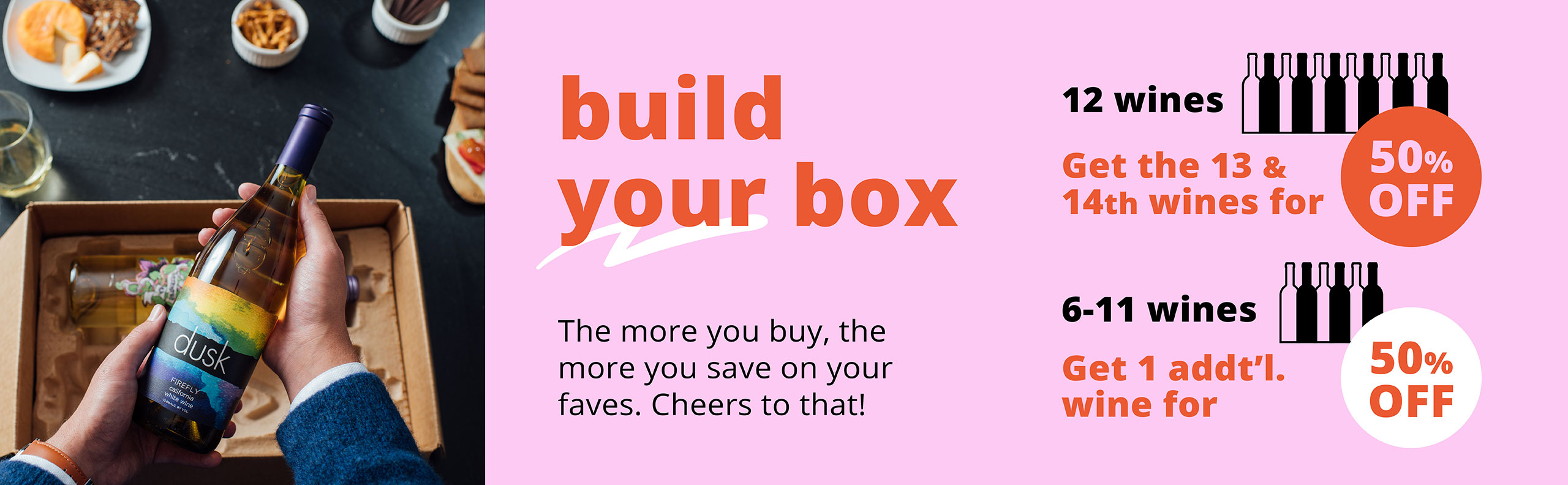 Build Your Box Wine Promos