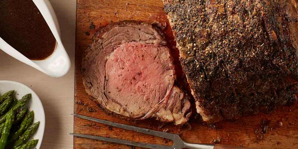 Holiday Herbed Prime Rib